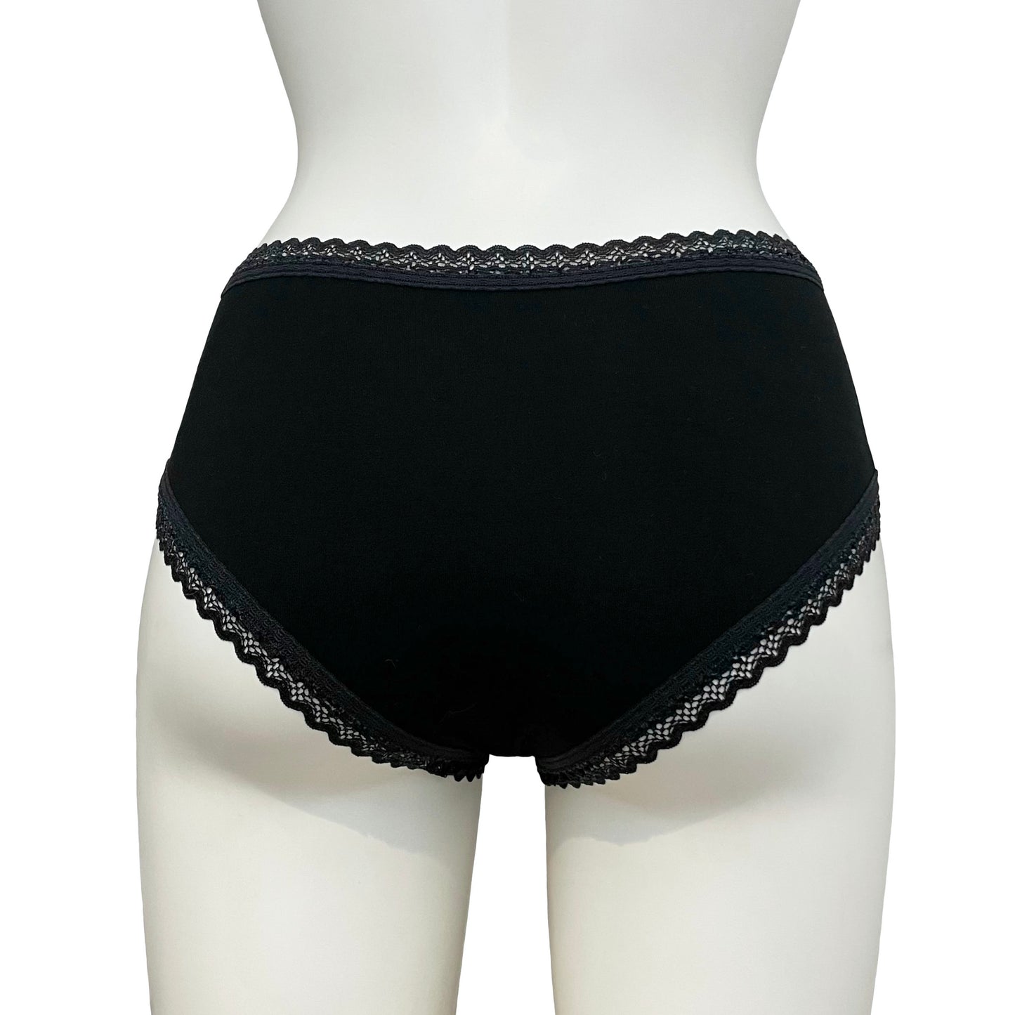 Bamboo Classic Fit Knicker - Black