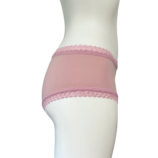 Bamboo Boy Short Knicker - Blush