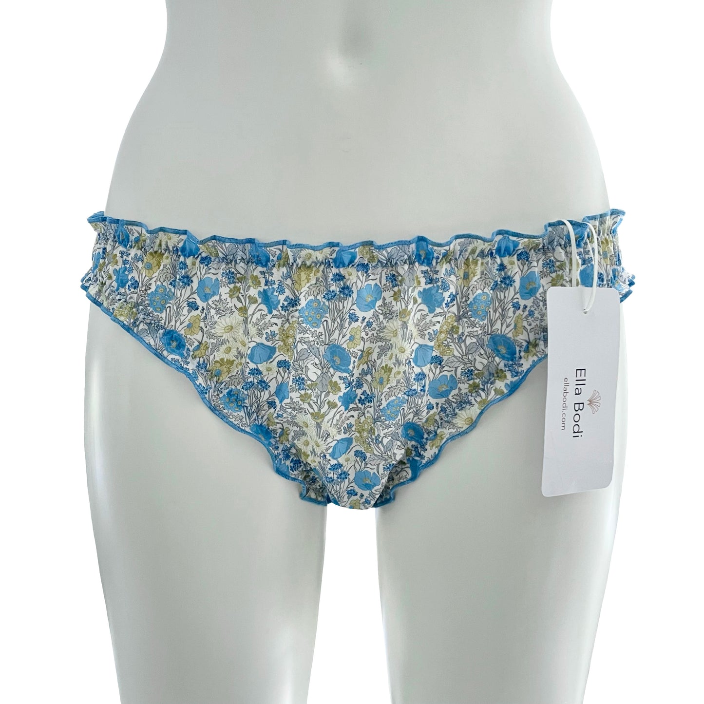 Liberty Print Soft Organic Cotton Lawn Ruffle Knicker - Lucky Dip