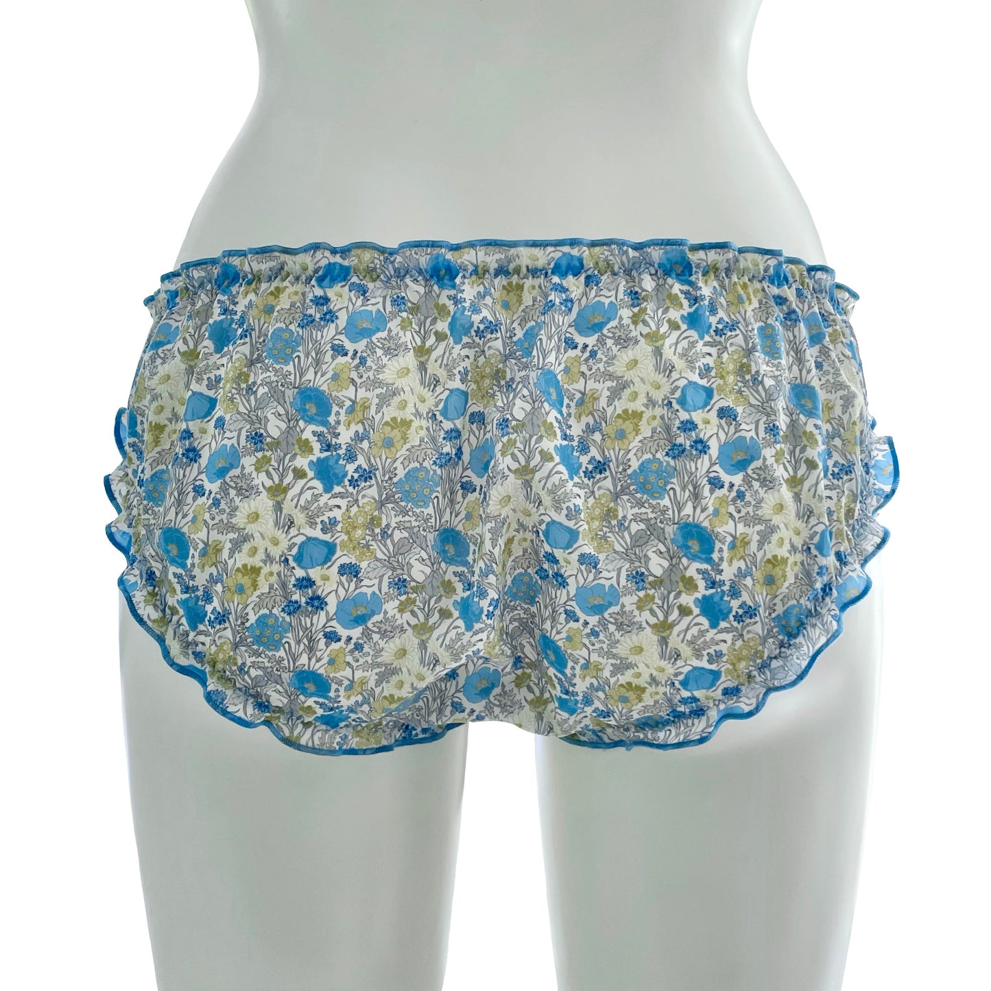 Liberty Print Soft Organic Cotton Lawn Ruffle Knicker - Lucky Dip