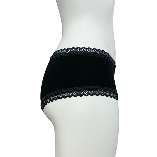 Bamboo Boy Short Knicker - Black