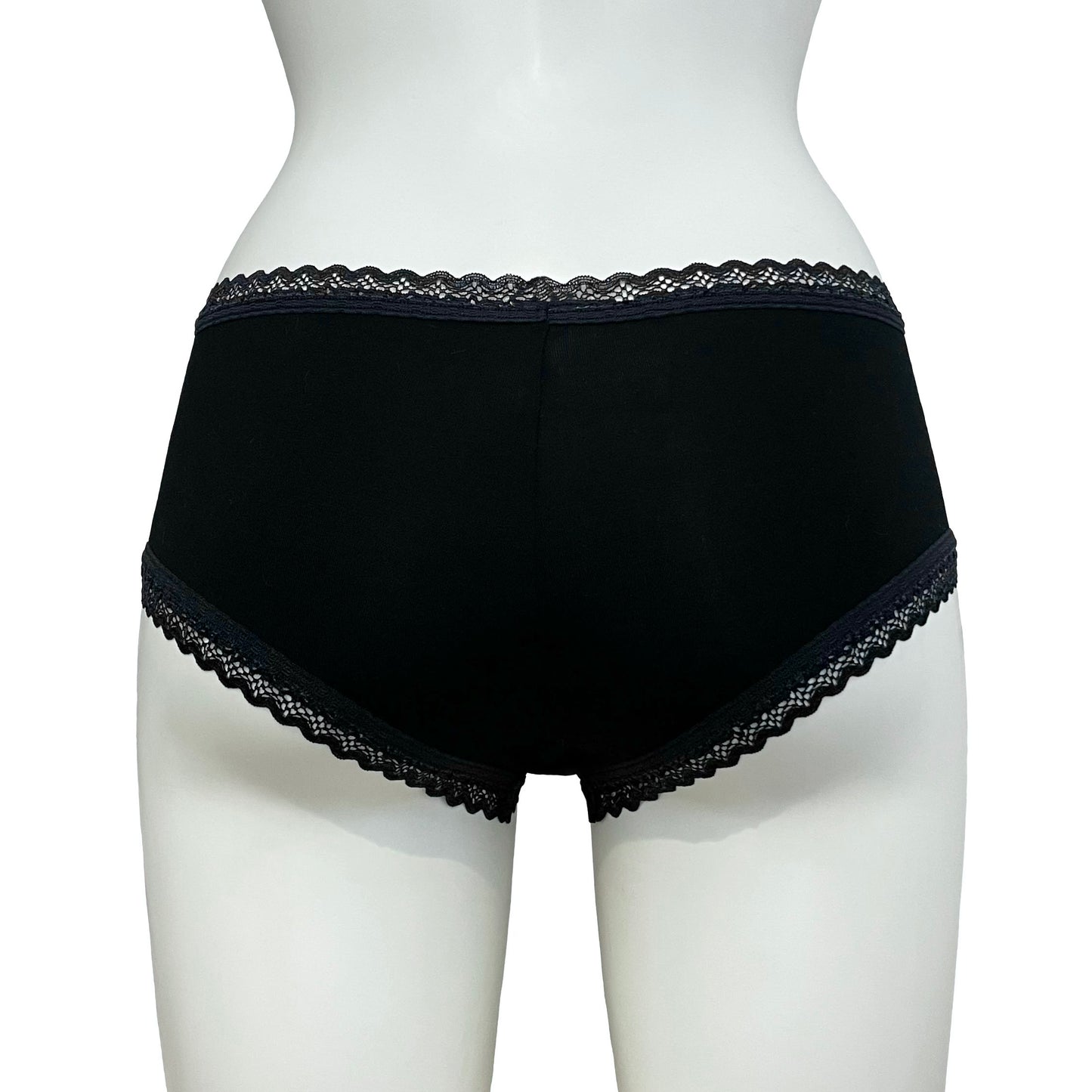 Bamboo Boy Short Knicker - Black