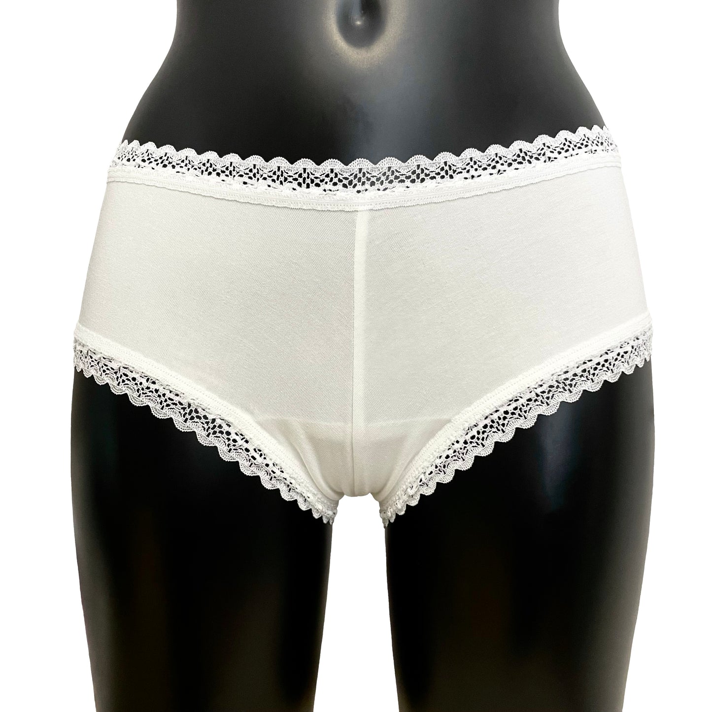 Bamboo Boy Short Knicker - Ivory
