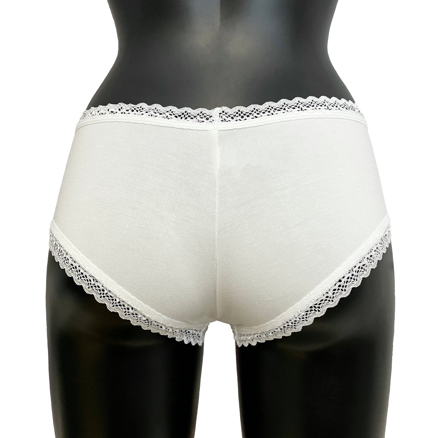 Bamboo Boy Short Knicker - Ivory