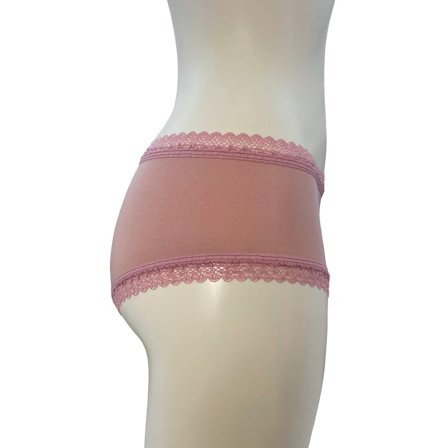 Bamboo Boy Short Knicker - Blush