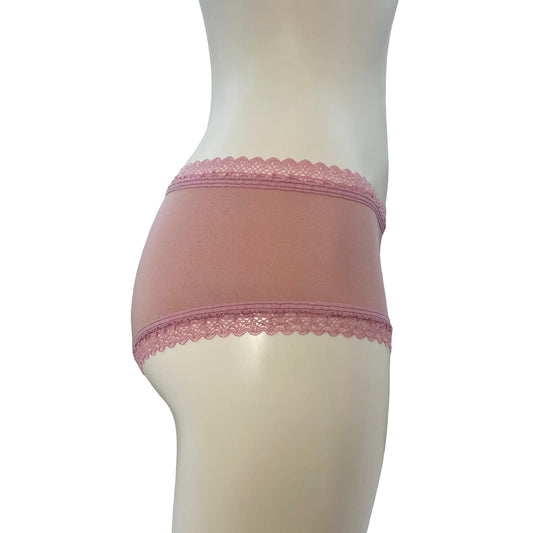 Bamboo Boy Short Knicker - Blush
