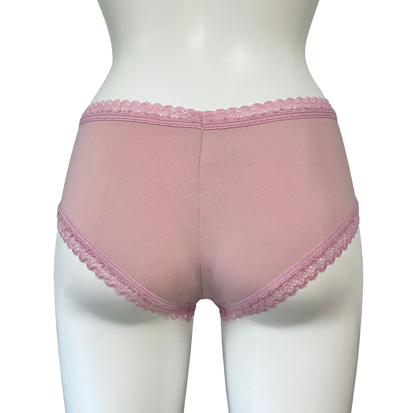 Bamboo Boy Short Knicker - Blush