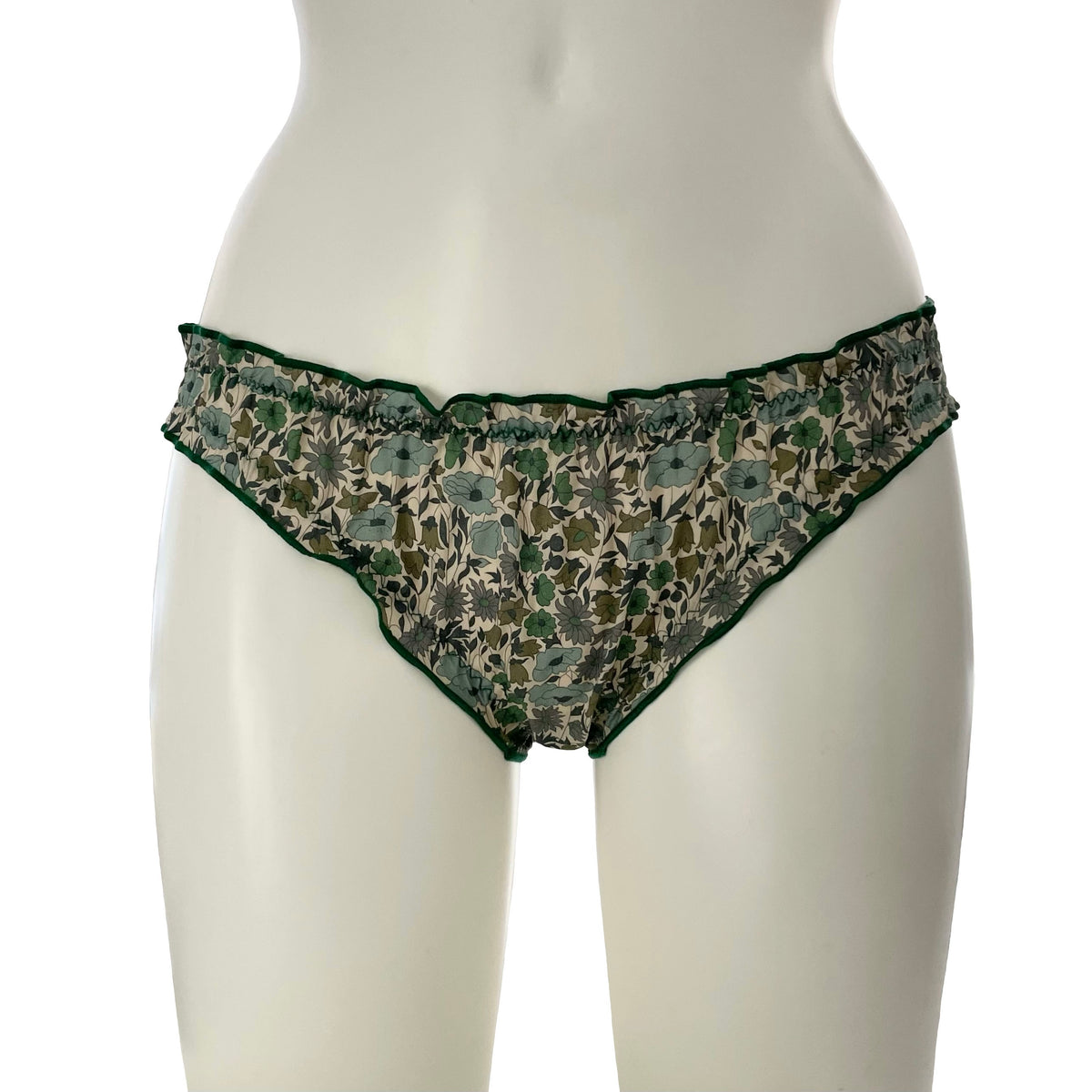 Liberty Print Soft Organic Cotton Lawn Ruffle Knicker | Lucky Dip