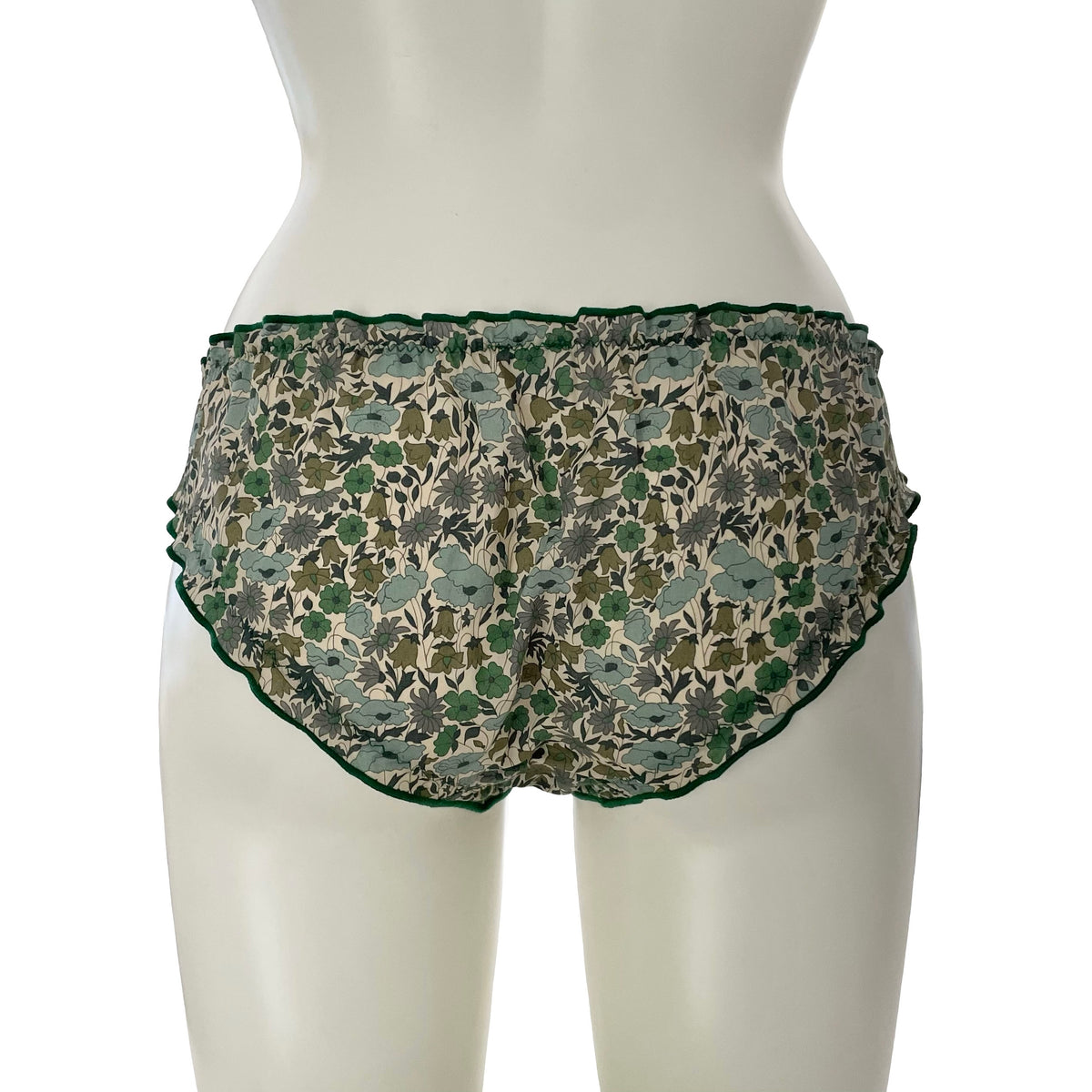 Liberty Print Soft Organic Cotton Lawn Ruffle Knicker | Lucky Dip