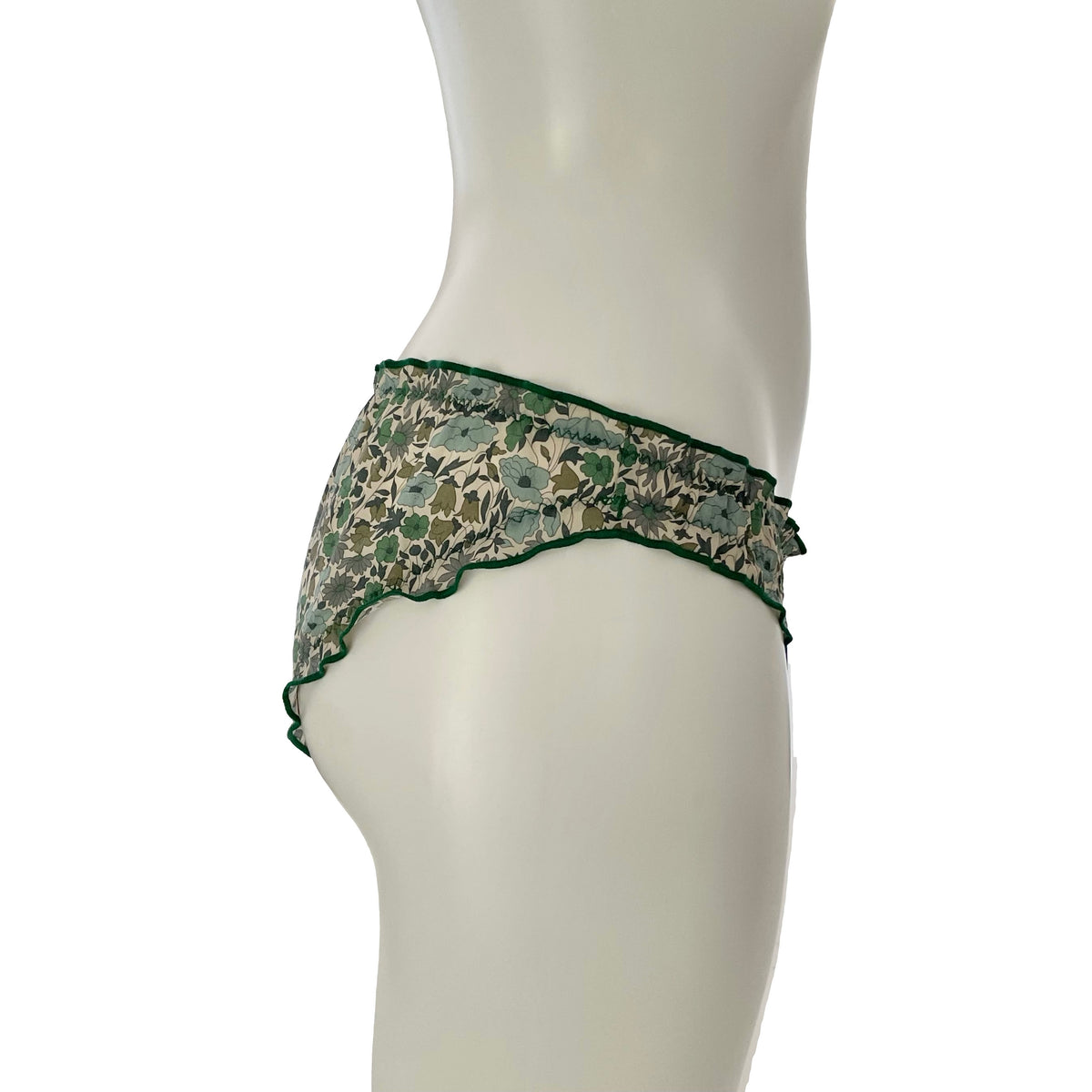 Liberty Print Soft Organic Cotton Lawn Ruffle Knicker | Lucky Dip
